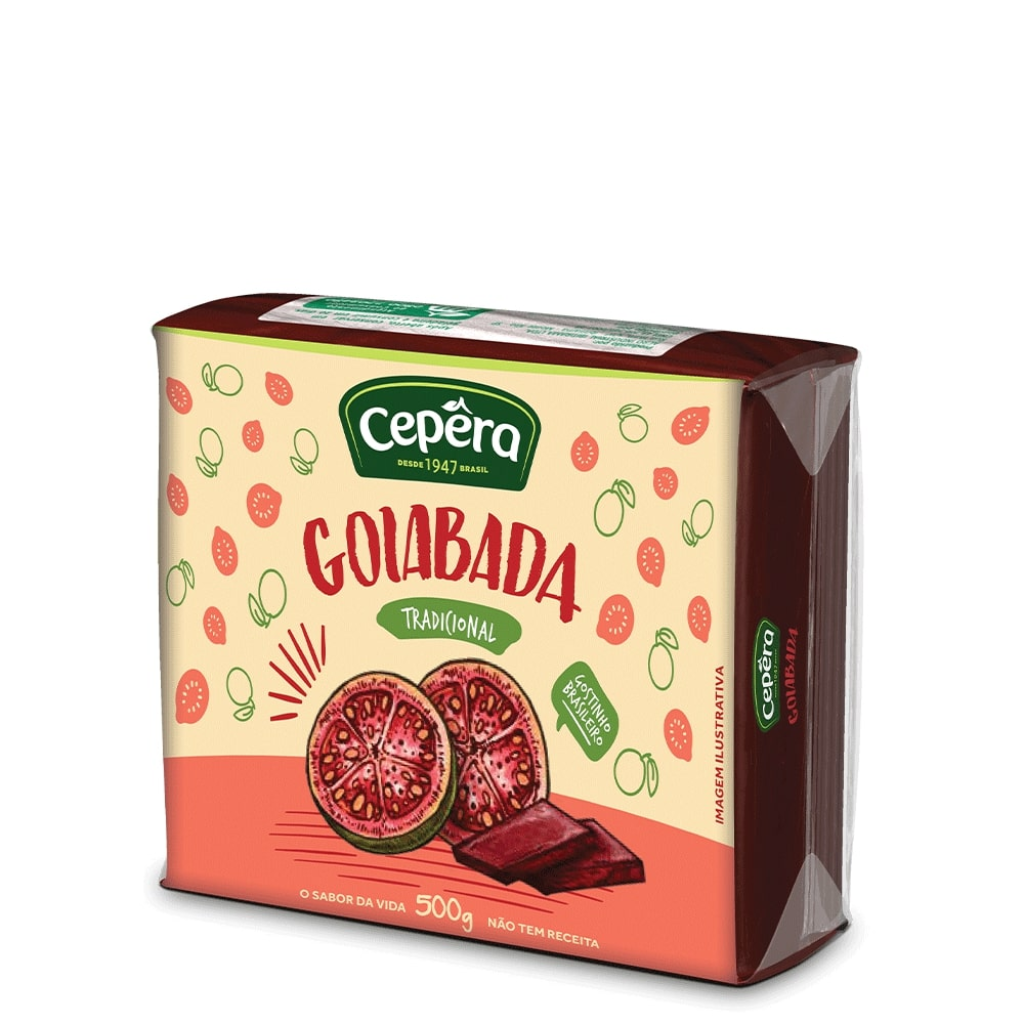 Goiabada Tradicional Cepêra de 500g