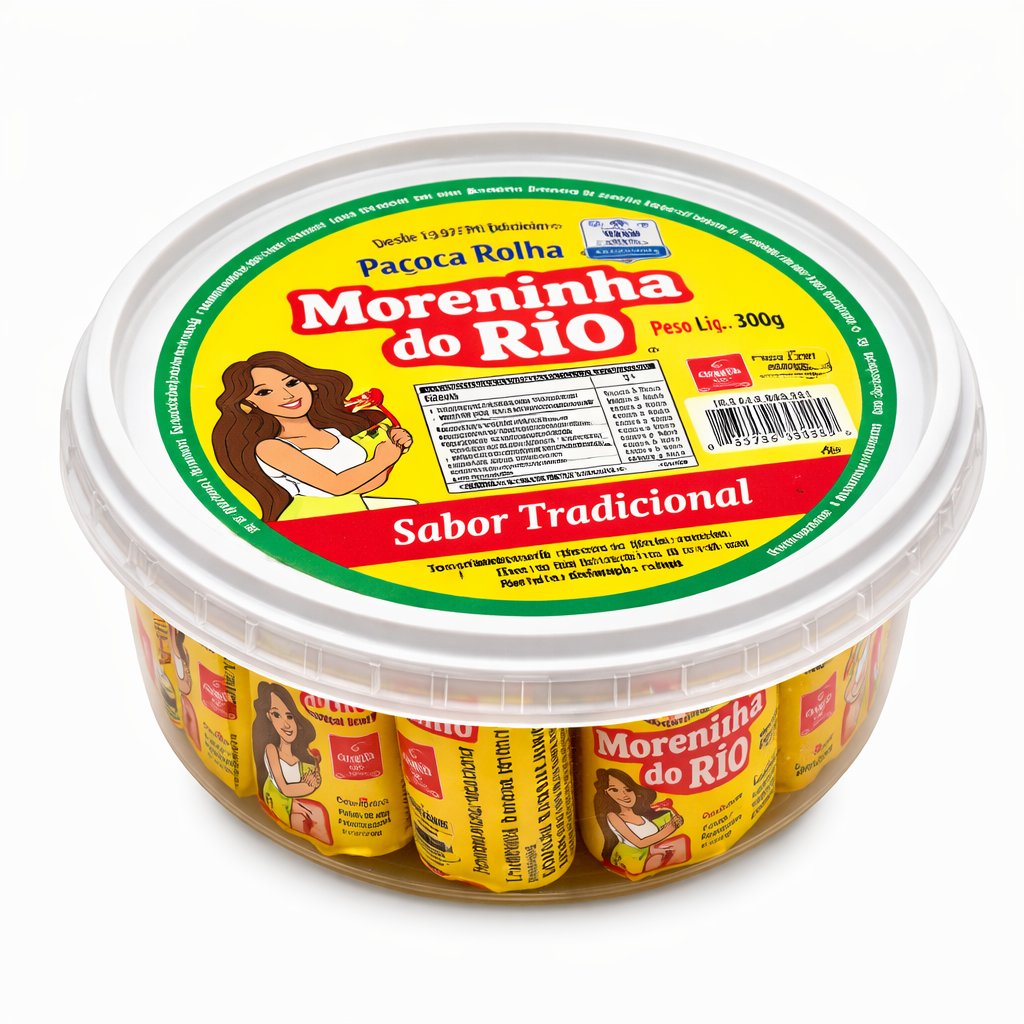 Paçoca Rolha Tradicional Moreninha do Rio 300g