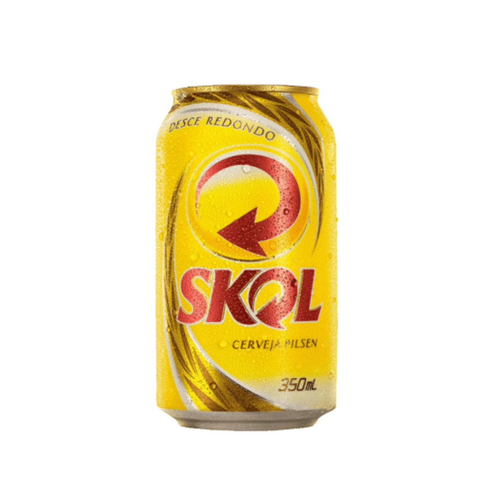 Cerveja Skol lata 350ml